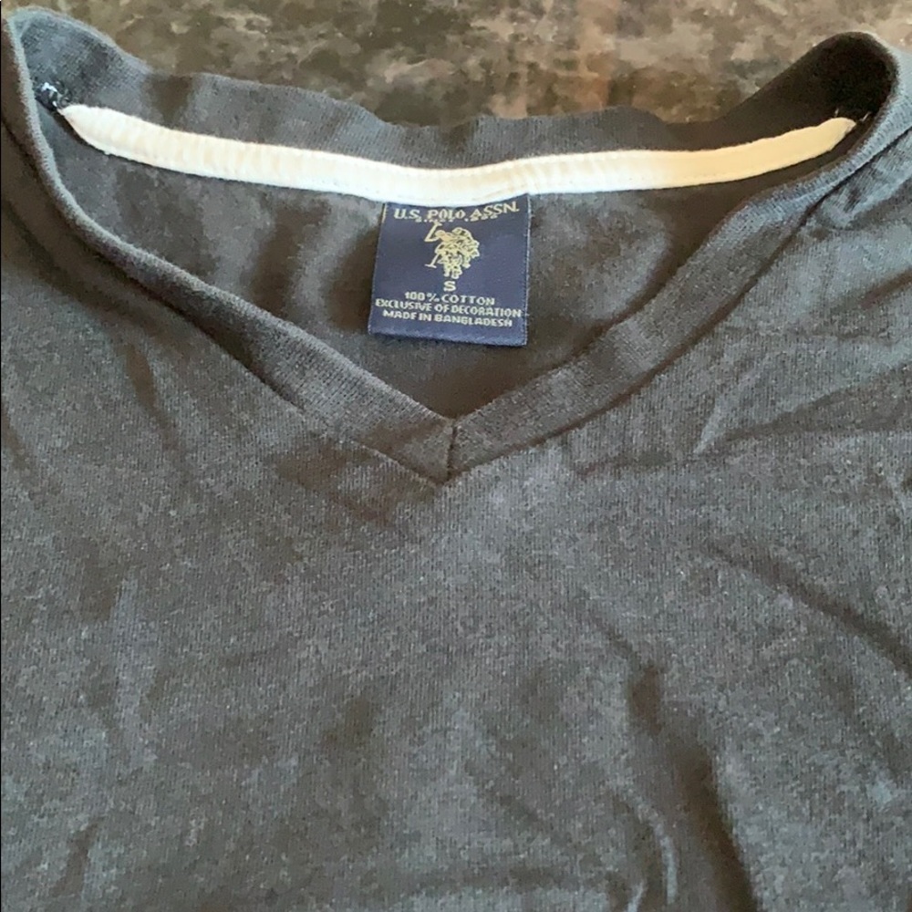 Men’s v neck black US Polo Assn.